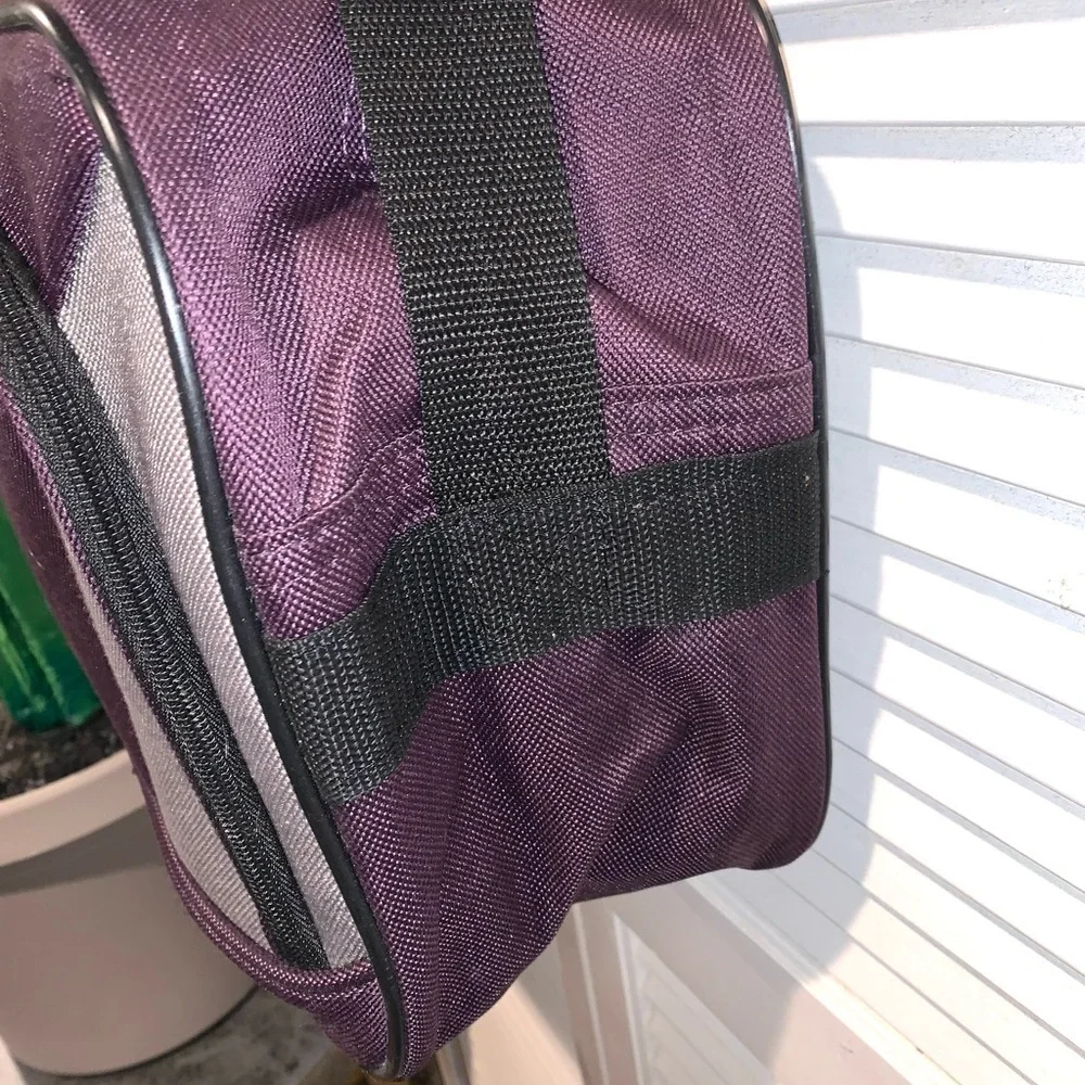 American Tourister Carry on travel bag Purple 16” X 11” X 6”